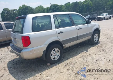 2004 Honda Pilot Lx from USA, damaged, VIN 2HKYF18184H562032
